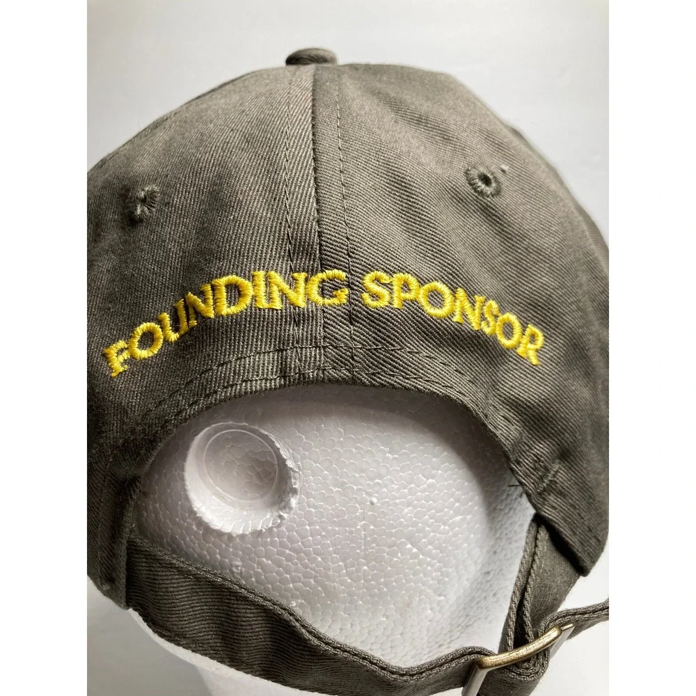 National Museum United States Army Hat Cap Gray Adjustable‎ Strapback Cotton